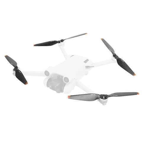 Propeller till DJI Mini 4 Pro / Mini 3 Pro - ersätter 6030F - Low Noise - Svart - 4-Pack - Kolfiber