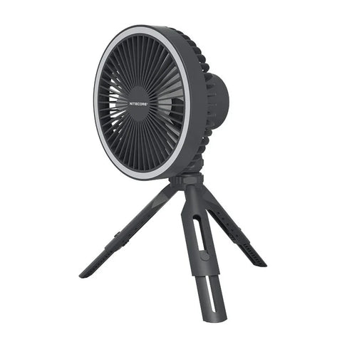 Nitecore NEF10 Multifunctional Fan + LED + Power Bank - Fläkt, Belysning och Power Bank - 10000mAh - Grå - Action King