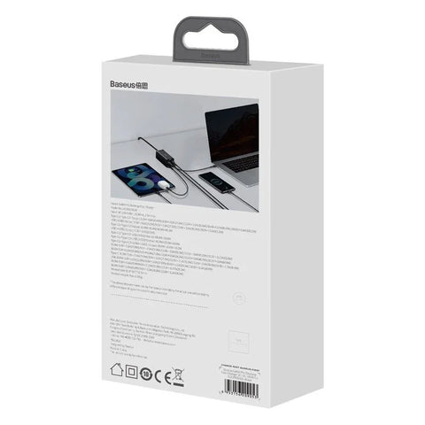 Baseus GaN3 Pro Desktop Fast Charger - Väggladdare - Snabbladdare QC4+ / PD 100W - 100-240V till USB - 4xUSB Typ A/C - Action King