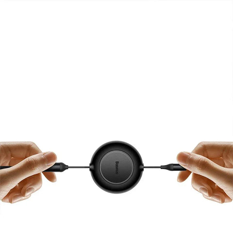 Baseus Bright Mirror 2 retractable cable 3-in-1, USB-C kabel 100W, 1.1m - Multi, USB-C / Lightning / MicroUSB - Action King