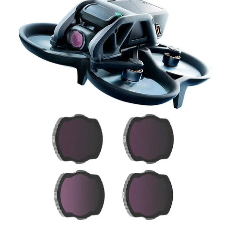 JSR Filter 4-pack - ND8/PL + ND16/PL + ND32/PL + ND64/PL V2 till DJI Avata - Kit