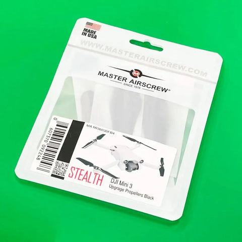 Master Airscrew Propellers till DJI Mini 3 Pro / 4 Pro – 4-Pack Svart