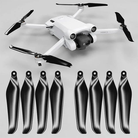 Master Airscrew Propellers till DJI Mini 3 Pro / 4 Pro – 4-Pack Svart