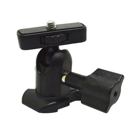Adapter GoPro Quick Release till 1/4" skruv med ställbart kulledshuvud