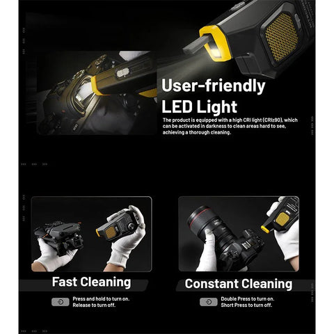 Nitecore BB2 - BlowerBaby GEN2 - Dammblåsare sladdlös, 7.2Wh laddbart batteri