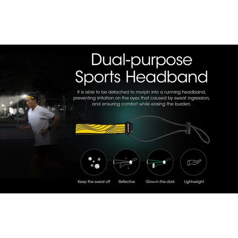 Nitecore NU25 V2 Pannlampa Dual Beam - 400lm