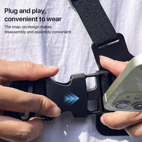 Bröstsele till GoPro, Insta360 & DJI – Stabilt handsfree-fäste för actionkameror