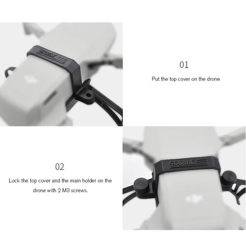 Landningsställ Flytande Pontoner till DJI Mavic Mini / Mini 2 / Mini 2 SE / Mini 4K – Kit - Action King