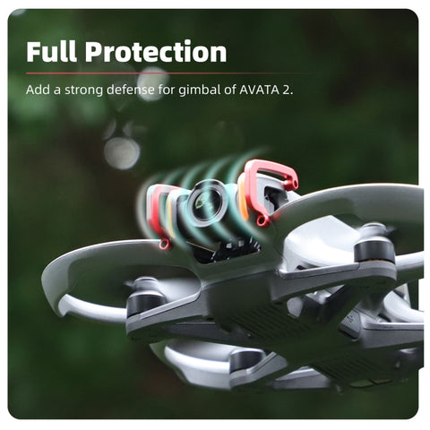 Gimbalskydd Bumper / Båge till DJI Avata 2 - Aluminium - Svart