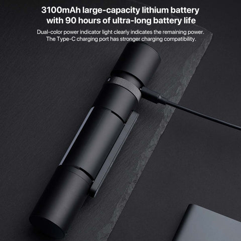 Xiaomi Mijia multifunktionell ficklampa 1000 lumen IPX4