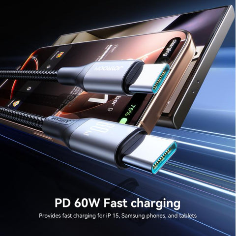 JOYROOM S-A28 Flash Series 60W 480Mbps Snabbladdningskabel – 2m