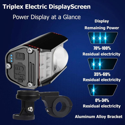 XA-337 2000LM Super Bright LED Cykellampa