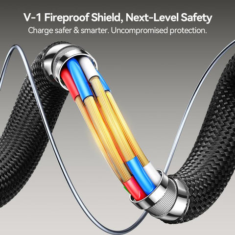 JOYROOM S-A60 StarTalk Series 3A USB till 8-Pin (Lightning) Datakabel – 1,2m