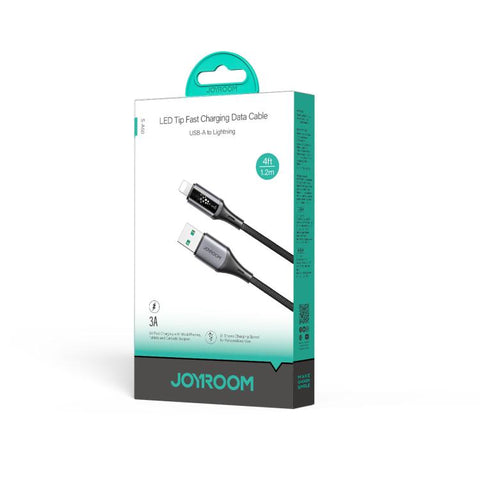 JOYROOM S-A60 StarTalk Series 3A USB till 8-Pin (Lightning) Datakabel – 1,2m