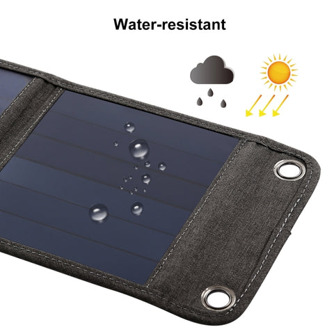 HAWEEL 14W Vikbar Solpanel