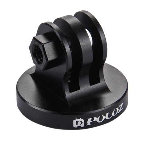 PULUZ 1/4-tums stativadapter med skruvhål CNC-bearbetad för GoPro, Insta360, DJI