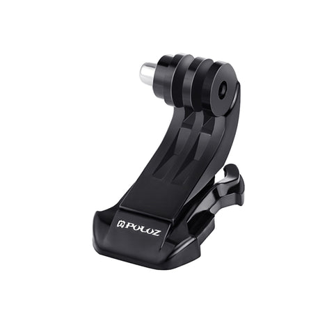 PULUZ Svart Vertikalt J-Hook Spännfäste – För GoPro, Insta360, DJI & andra actionkameror