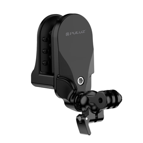 PULUZ Motorcycle Helmet Chin Clamp Mount for GoPro and Other Action Cameras - Action King