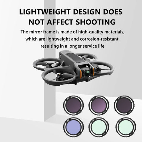 For DJI Avata 2 Traverser Filter Accessories Camera Scrim Polarizing Lens - Action King