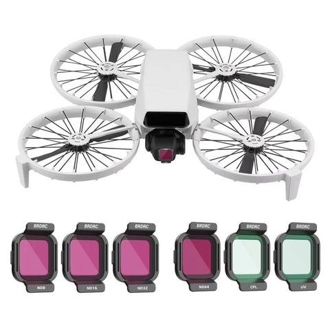 For DJI Flip BRDRC Lens Filters Protective Lens Accessories - Action King