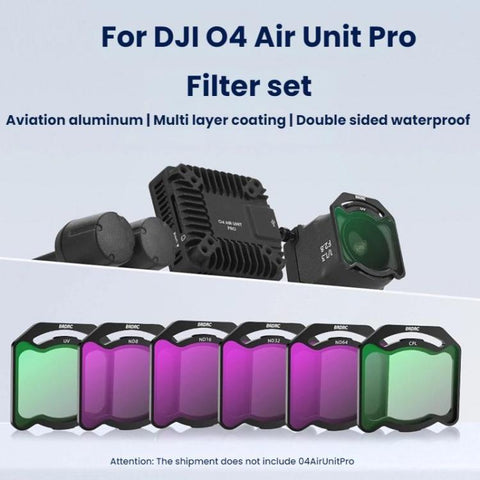 For DJI O4 Air Unit Pro BRDRC Filter Accessories - Action King