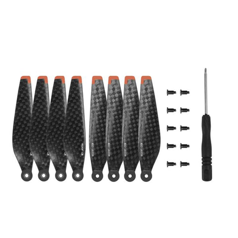 Propeller till DJI Mini 4 Pro / Mini 3 Pro – ersätter 6030F – Low Noise – Svart – 4-Pack – Kolfiber