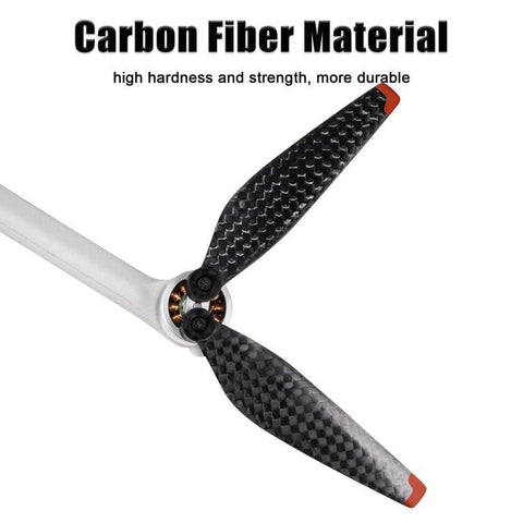 Propeller till DJI Mini 4 Pro / Mini 3 Pro – ersätter 6030F – Low Noise – Svart – 4-Pack – Kolfiber