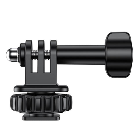 VRIG AC24 1/4 Cold Shoe Mount to Action Camera Adapter Cold Shoe Base F External Camera Tripod - Action King