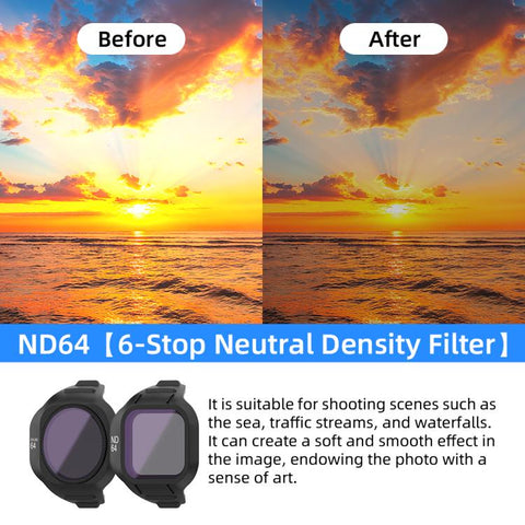 Magnetiska filter till DJI Mini 5 Pro