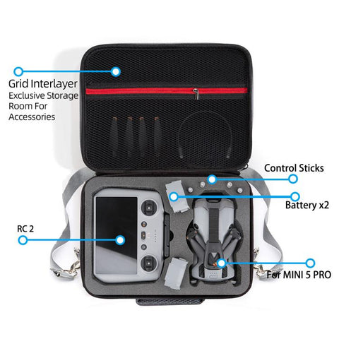Förvaringsväska DJI Mini 5 Pro – Skydd, stil och säker transport