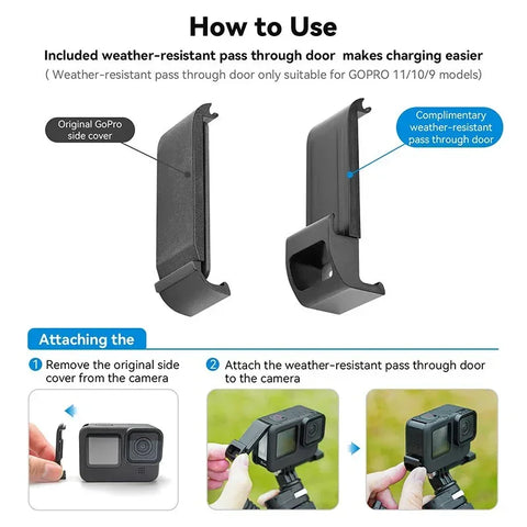 Telesin Selfiepinne med 10000mAh Power Bank, USB- C, QC / PD 18W, 216-900mm - Kit