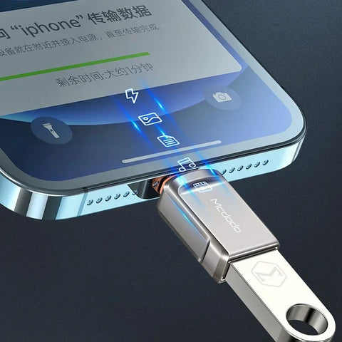 Mcdodo USB- A till Lightning Adapter, OTG, OT-8600, USB-A 3.0 - Lightning