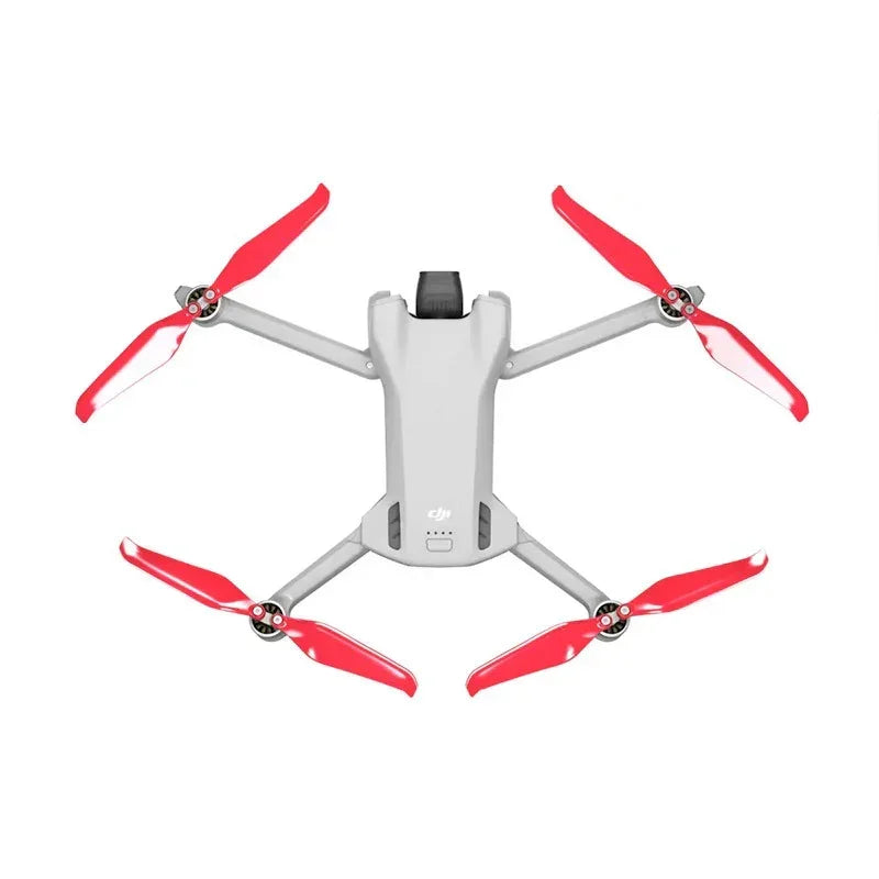 Master Airscrew - DJI Mini 3 Stealth Upgrade Propellers - Propeller till DJI Mini 3 - Röd - Kit 4-Pack - Action King