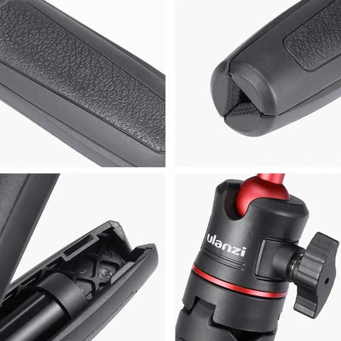 Ulanzi MT-08 Bordsstativ Tripod / Sellfiepinne med 360 kulled, 1/4" skruv