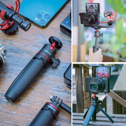 Ulanzi MT-08 Bordsstativ Tripod / Sellfiepinne med 360 kulled, 1/4" skruv