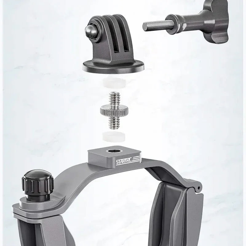 Fäste / hållare för kamera / tillbehör till DJI Air 3 / Air 3S - Multifunktion - Action King