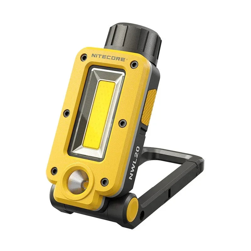 Nitecore NWL20 Multifunctional Worklight - Arbetslampa multifunktion 600lm med NL2150, 5000mAh batteri - Action King