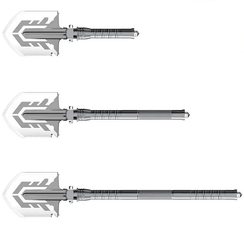 Överlevnadsspade 10 i 1 - Multiverktyg - Kit - Action King