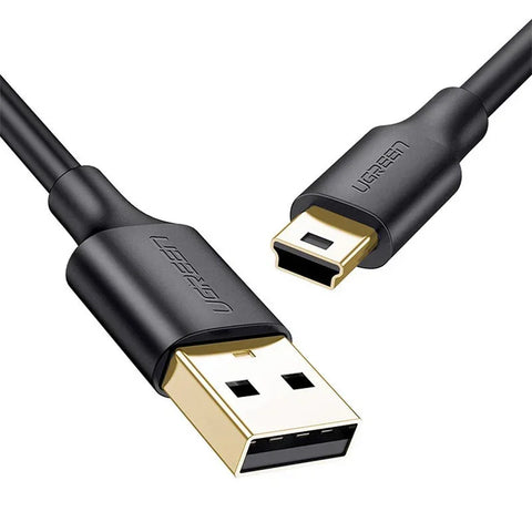 Ugreen USB-A - Mini USB Kabel, 2m - Svart