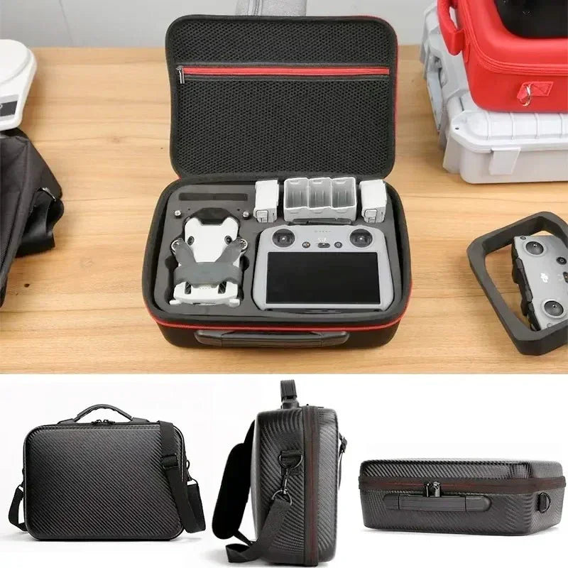 Väska till DJI Mini 4 Pro och tillbehör - Svart - Action King