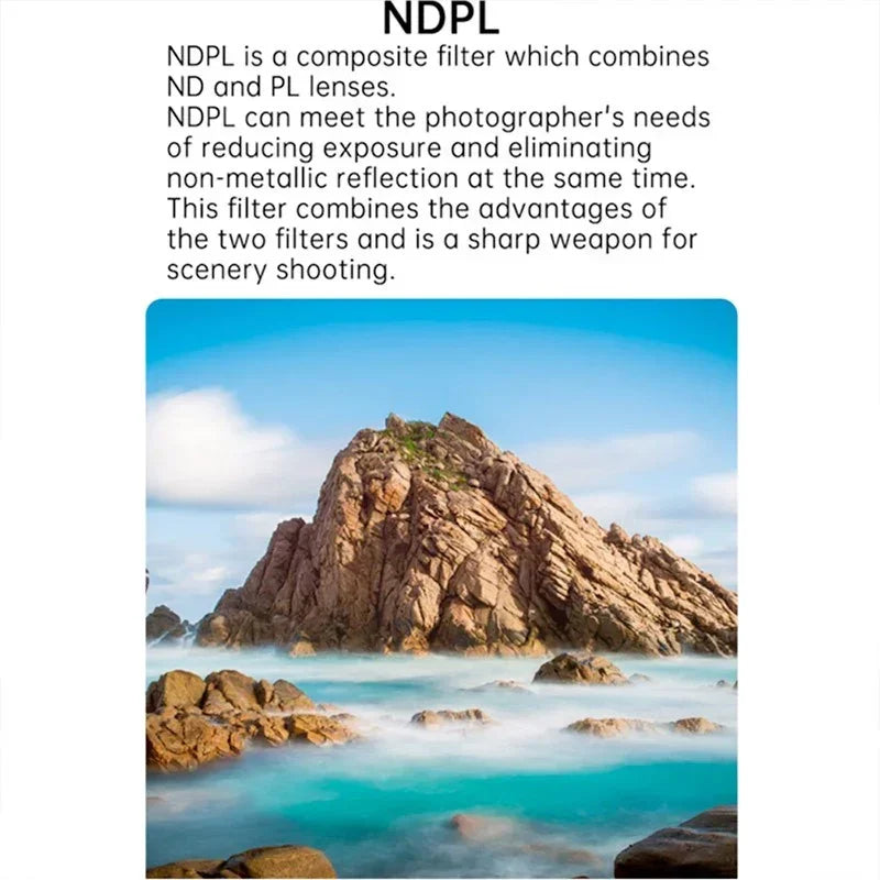 JSR Filter 4-pack - ND8/PL + ND16/PL + ND32/PL + ND64/PL till DJI Mini 4 Pro - Action King