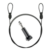 Säkerhetslina/vajer för kamera metall inkl. låsskruv - Action King