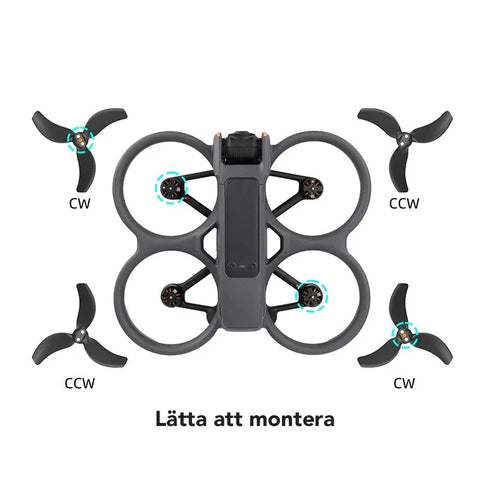 Propeller DJI Avata 2 - Röd - Kit