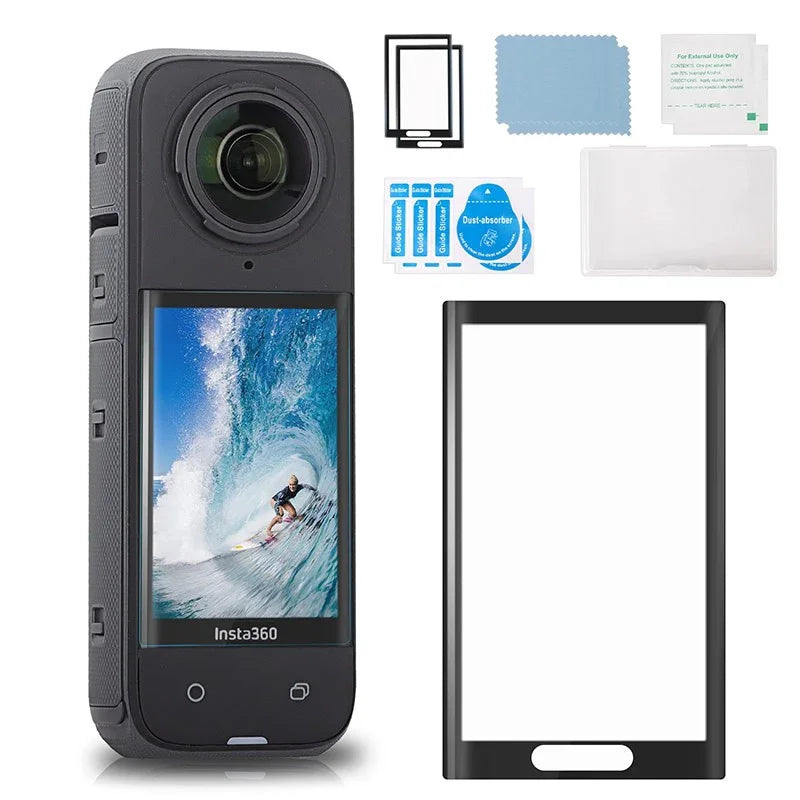 Skärmskydd till Insta360 X4 Härdat Glas - 2-Pack - Action King