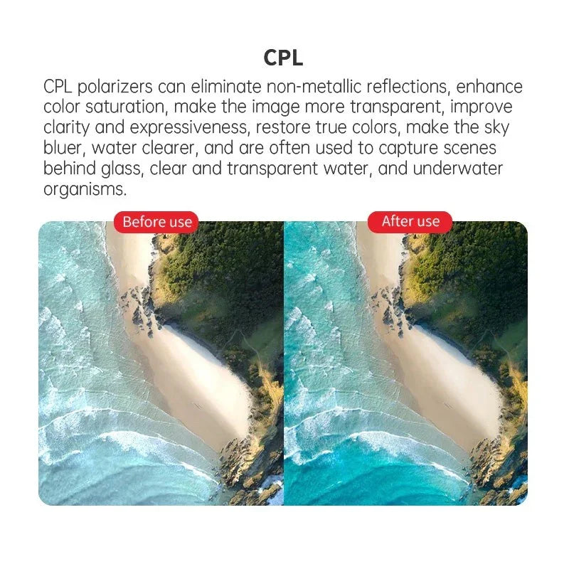 JSR Filter 4-pack - ND8/PL + ND16/PL + ND32/PL + ND64/PL till DJI Avata 2 - Kit - Action King