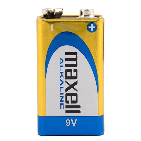 Maxell Alkaline 9V Long Life, 6LR61 - Alkaliskt Batteri, 9V