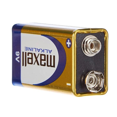 Maxell Alkaline 9V Long Life, 6LR61 - Alkaliskt Batteri, 9V