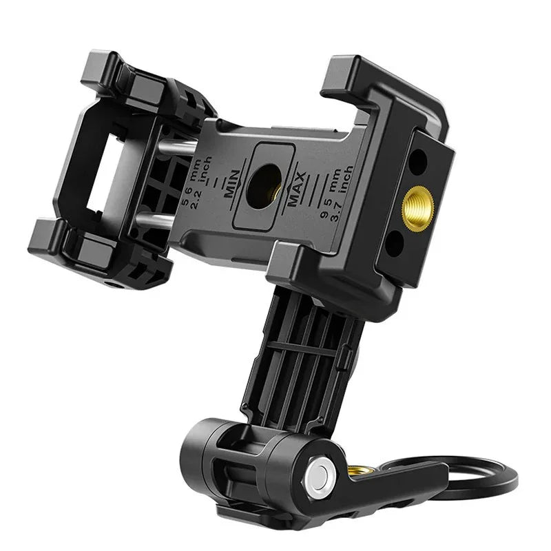 Telesin PM-001 Multifunctional Phone Holder - Fäste / Hållare Mobiltelefon Med Tillbehörshållare + 1/4" gänga till 1/4" Skruv - Action King