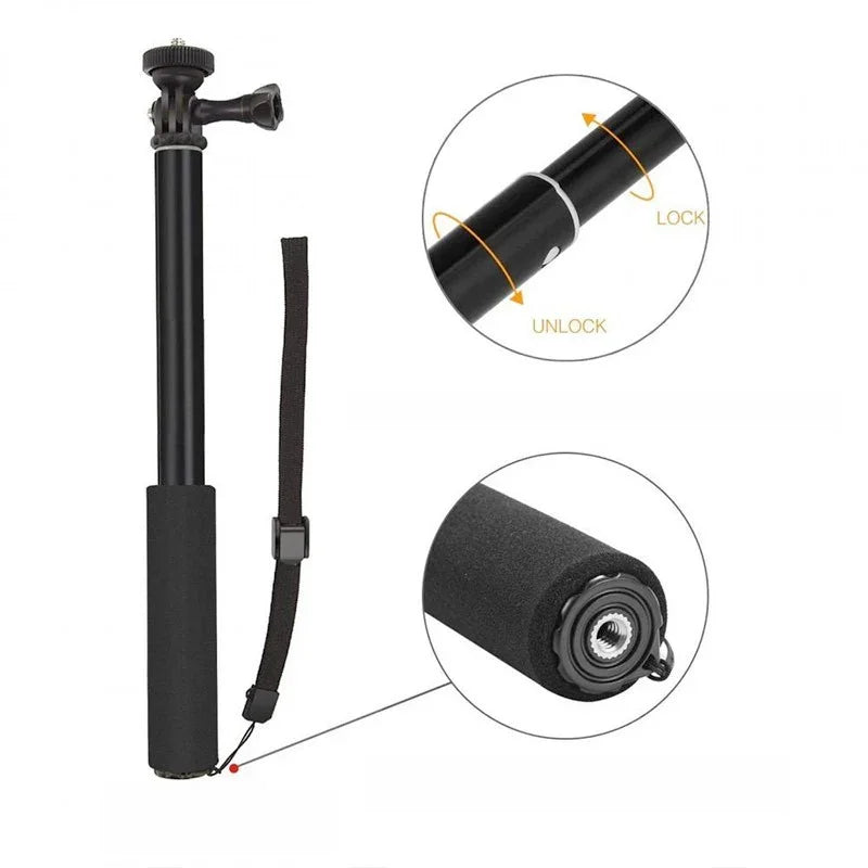 Tech-Protect Selfiepinne Aluminium 310-920mm - Action King