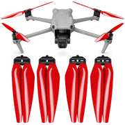 Master Airscrew - DJI Air 3 / Air 3S Stealth Upgrade Propellers - Propeller till DJI Air 3 / Air 3S - Röd - Kit 4-Pack - Action King